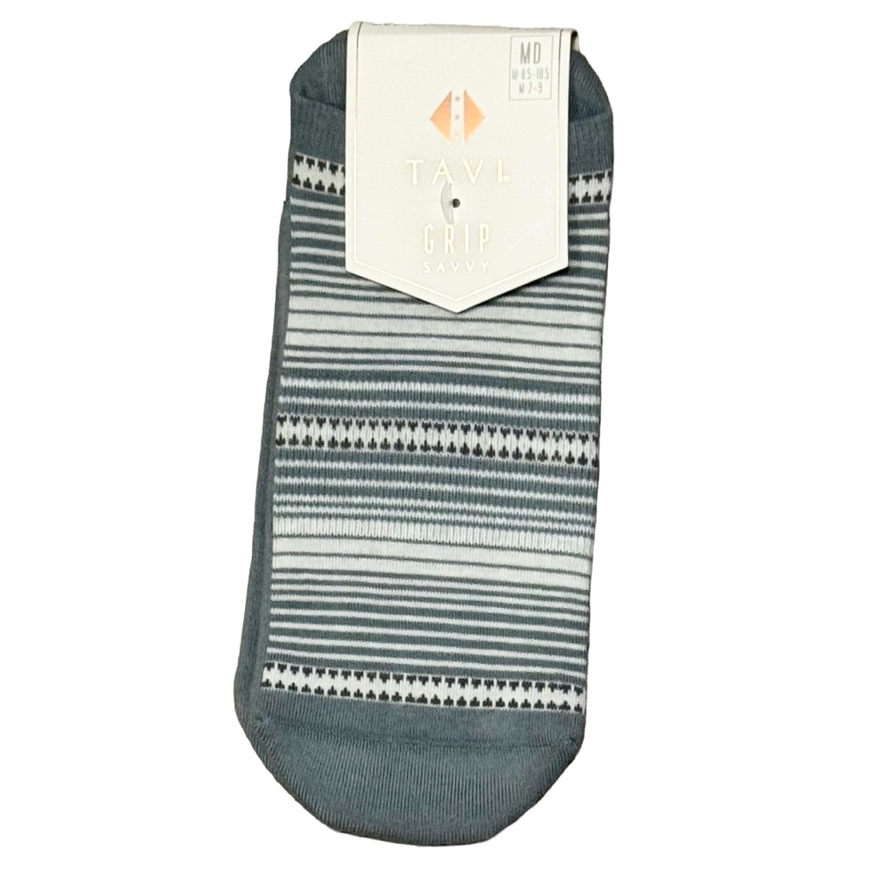 Tavi Noir Savvy Grip Socks – “Tempest” Pattern